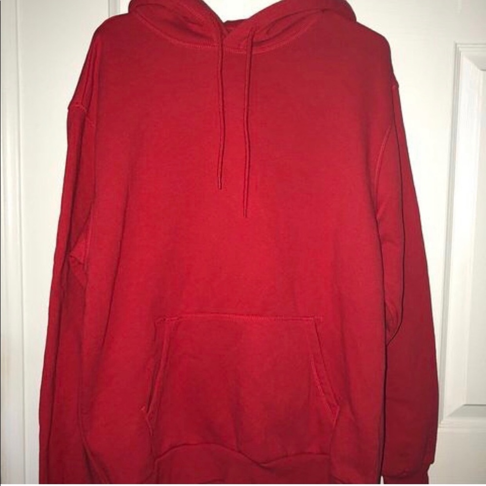 H&M red hoodie